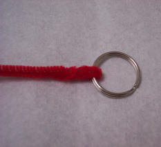 Attach a pipecleaner to a key ring and you are ready to start beading